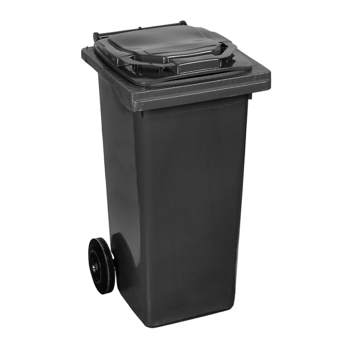 Pubela gunoi Napochim, HDPE, 120 L, neagra WALTI