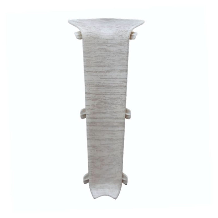 Colt interior din PVC, EL 1063, stejar alb, 2 buc/pachet WALTI
