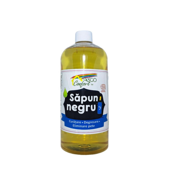 Sapun natural negru pentru curatare si degresare multisuprafete, Confort, 1 L WALTI