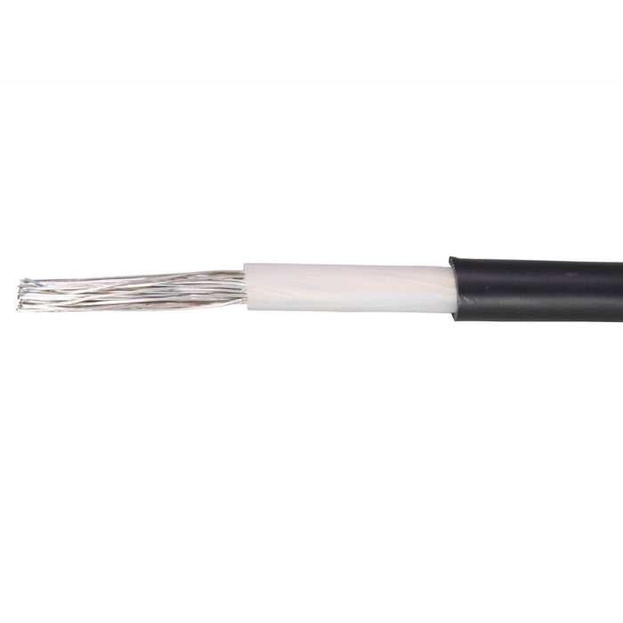 Cablu solar H1Z2Z2-K, 1 x 6 mm², 10 m, negru WALTI