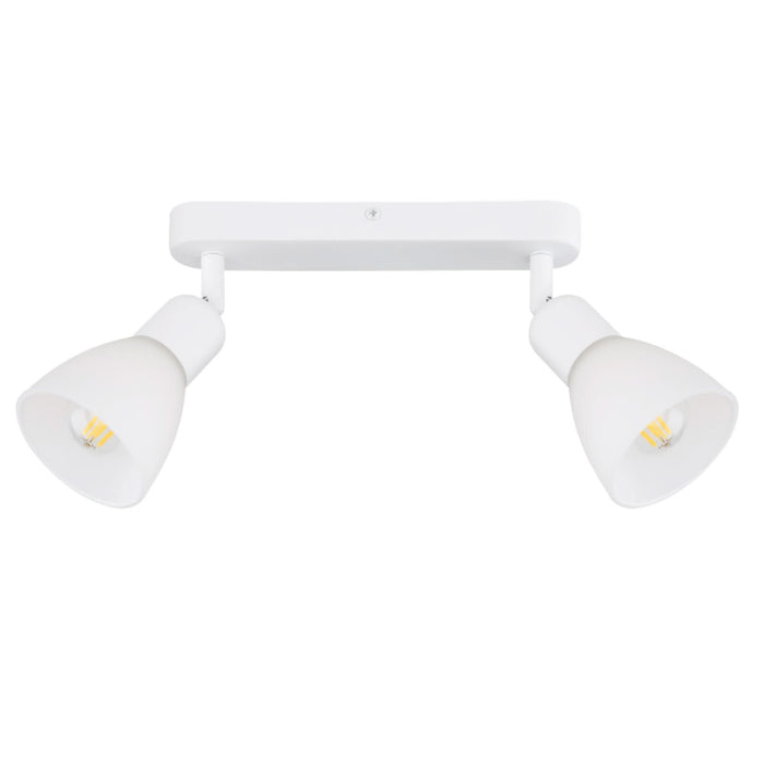 Spot pe bara Malta, 2 x E14, 40 W, alb WALTI
