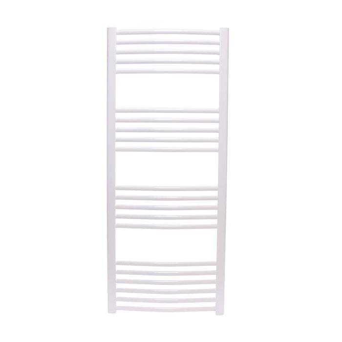 Calorifer baie Thermoynd, portprosop, 500 x 1200 mm, alb, accesorii incluse WALTI