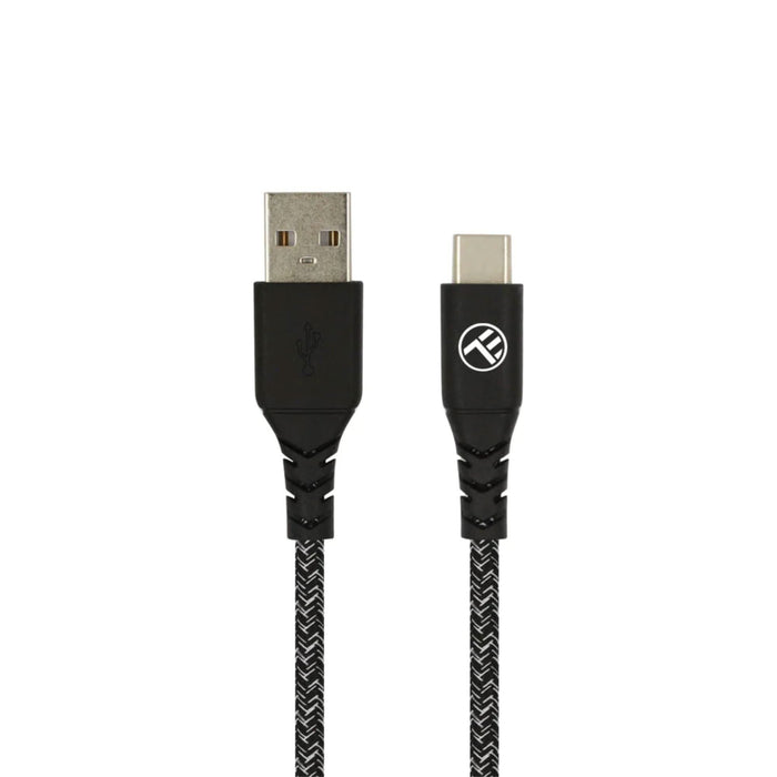 Cablu de date Tellur Green, USB la Type-C, 3A, 1m, Nailon WALTI