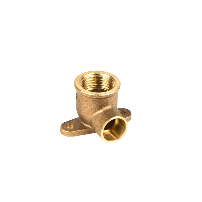 Cot 90°, cu talpa, cupru, filet interior, 15 mm, racord 1/2' WALTI