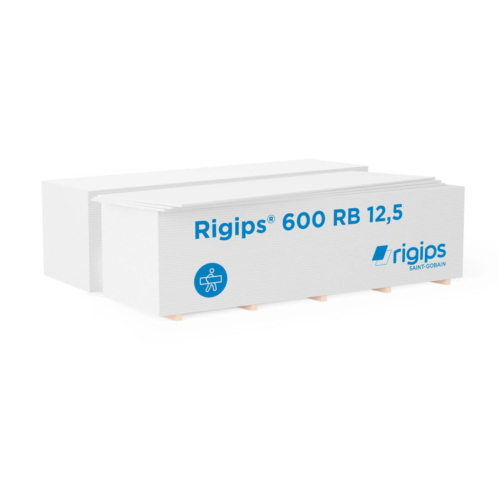 Placa gips carton Rigips RB, interior, 12.5 x 600 x 2000 mm WALTI