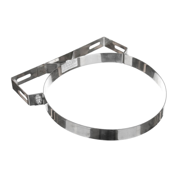 Colier inox, dublu perete, grosime 0.5 mm, Ø 200 mm, argintiu WALTI