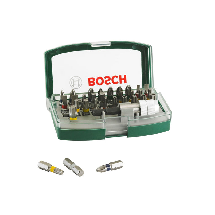 Biti S2 Bosch, cu adaptor, otel (set 32 buc) WALTI