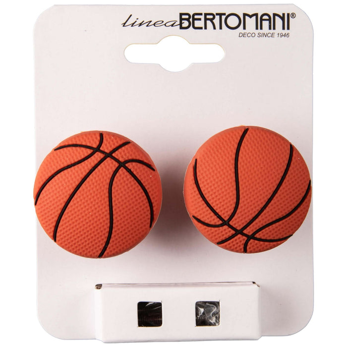 Buton mobila Basket, Ø40 mm, plastic, maro (set 2 buc) WALTI