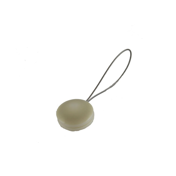 Magnet perdea Perla, model rotund, 19 cm, bej WALTI