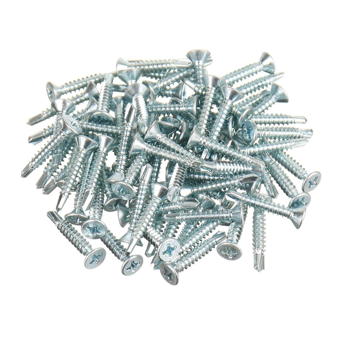 Surub tabla, autoforant, cap inecat, otel zincat, 3.5 x 25 mm, vrac WALTI