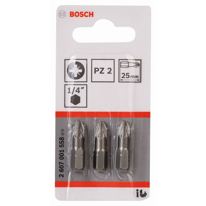 Biti PZ2 XH Bosch, otel, 25 mm (set 3 buc) WALTI