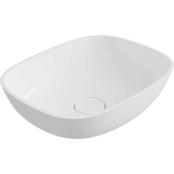 Lavoar cu montaj pe blat Nova, latime 48 cm, alb WALTI