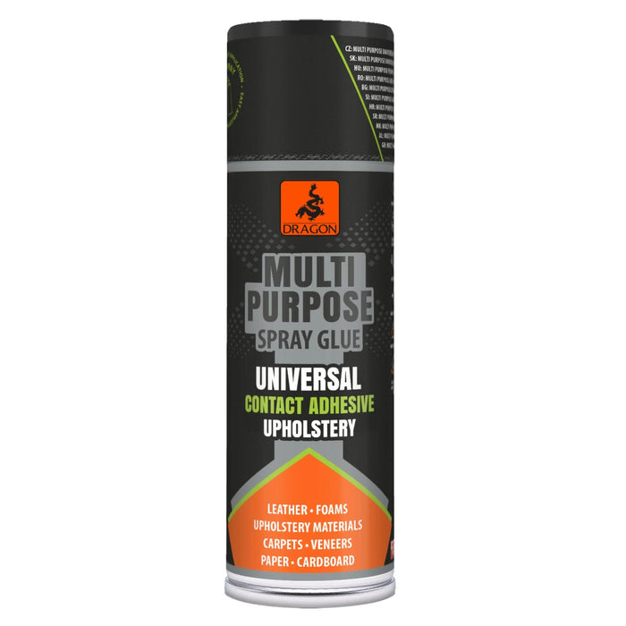 Adeziv universal Dragon, de reparare, tip spray, 400 ml, transparent WALTI