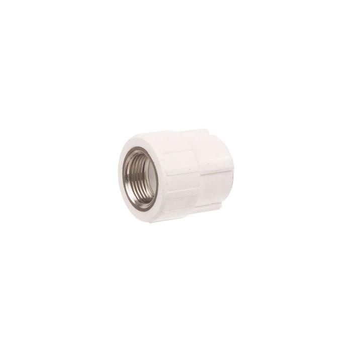 Racord teava PPR, filet interior, Ø 32 mm x 1", alb WALTI