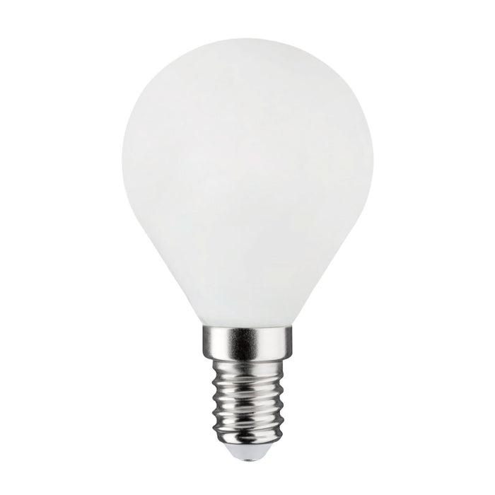 Bec LED Lexman Milky, E14, P45, 5.9 W, alb neutru, 4000K, 806 lm WALTI