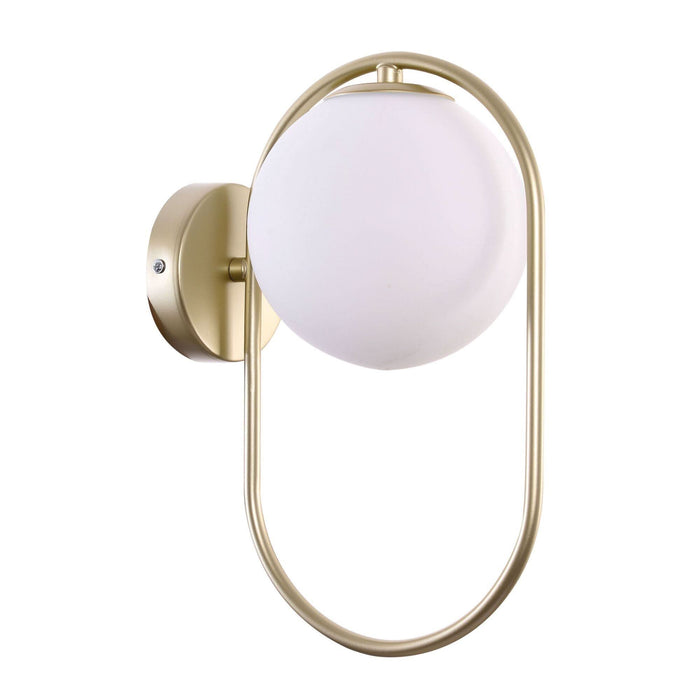 Aplica Cordel, 1 x G9, 28 W, metal, aurie WALTI