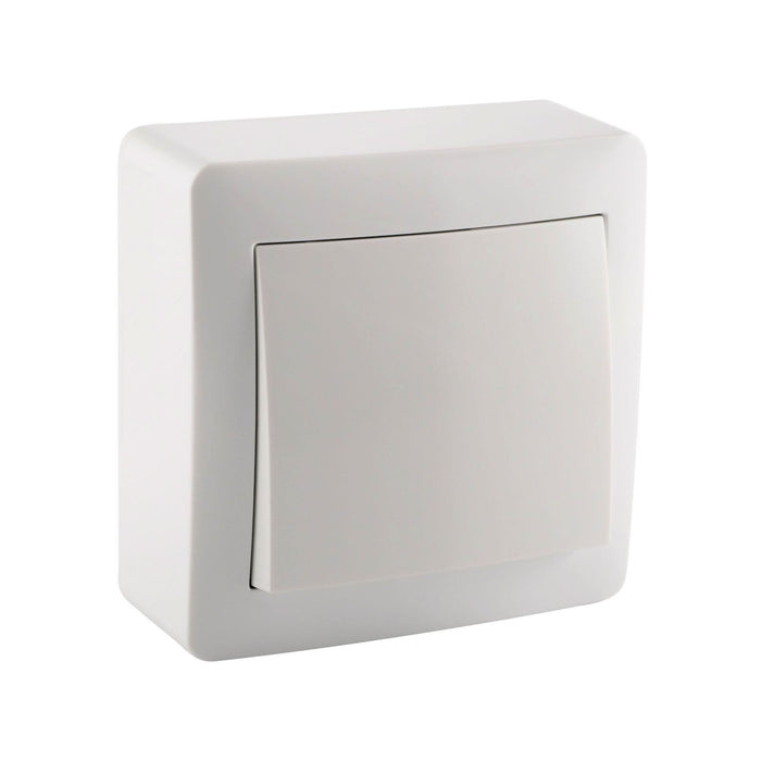 Intrerupator cap-cruce aplicat, IP20, Lexman WALTI