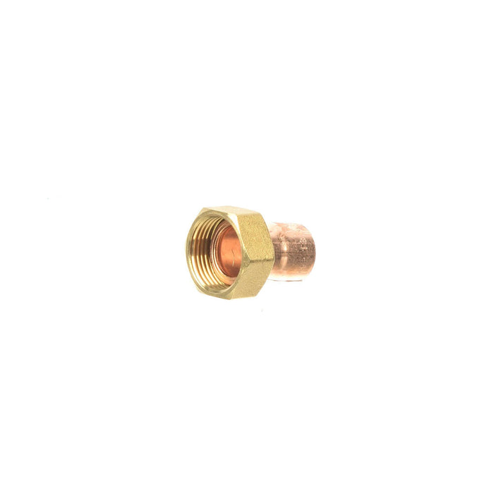 Racord semiolandez, cupru, filet interior, Ø 18 mm, racord 1/2' WALTI