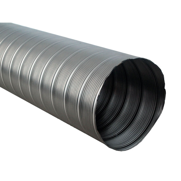 Tub flexibil, inox, simplu perete, grosime 0.1 mm,  Ø 160 mm, L 2 m, argintiu WALTI