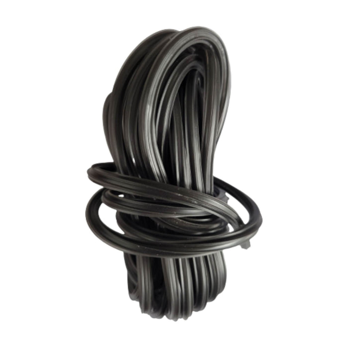 Garnitura plasa tantari, cauciuc, 600 cm, neagra WALTI