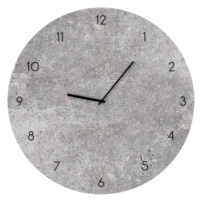 Ceas sticla Concrete II, diametru 30 cm WALTI