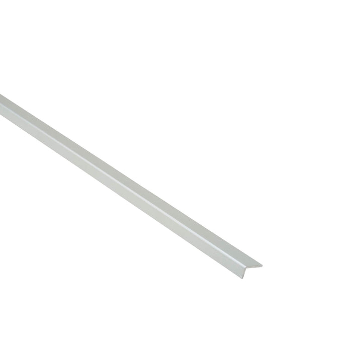Cornier aluminiu anodizat, 11 X 6 X 1 mm, L = 1 m, mat WALTI