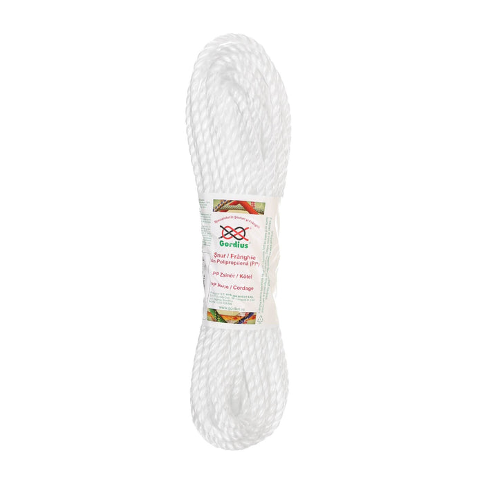 Snur rasucit, polipropilena, Ø 6 mm x L 20 m, forta de rupere max 504 kg WALTI