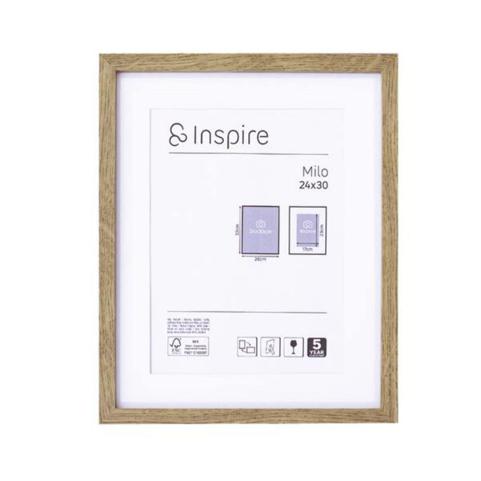 Rama foto Inspire Milo, 21 x 29.7 cm, lemn, natur WALTI