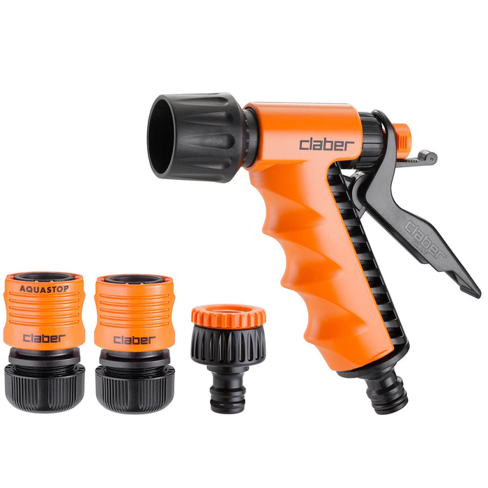 Pistol de stropit Claber, 2 jeturi, alama cu plastic WALTI