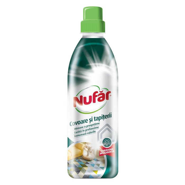 Solutie pentru curatarea covoarelor si a tapiteriilor, Nufar, 0.75 L, parfum proaspat WALTI