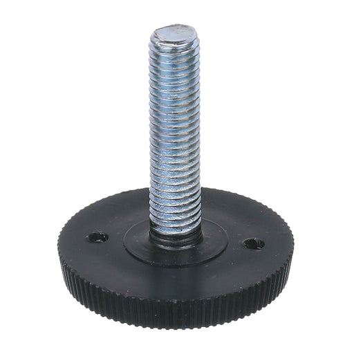 Surub pentru ajustare nivel, Ø 45 mm, H 60 mm, otel inoxidabil, negru - WALTI WALTI