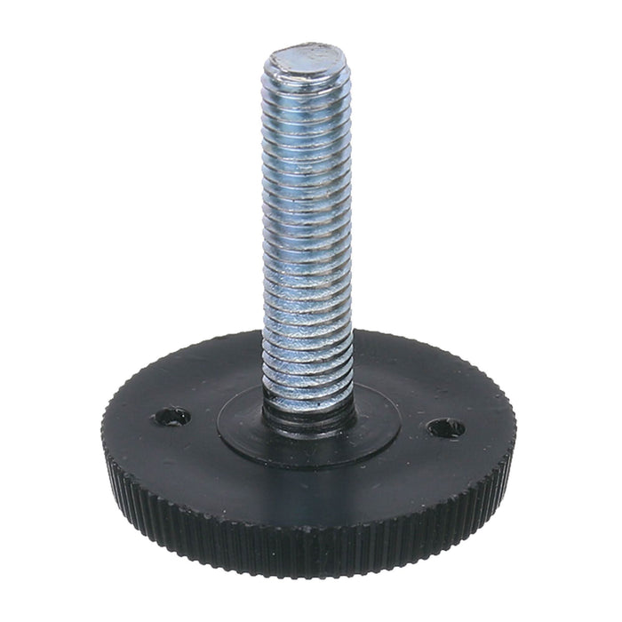 Surub pentru ajustare nivel, Ø 45 mm, H 60 mm, otel inoxidabil, negru WALTI