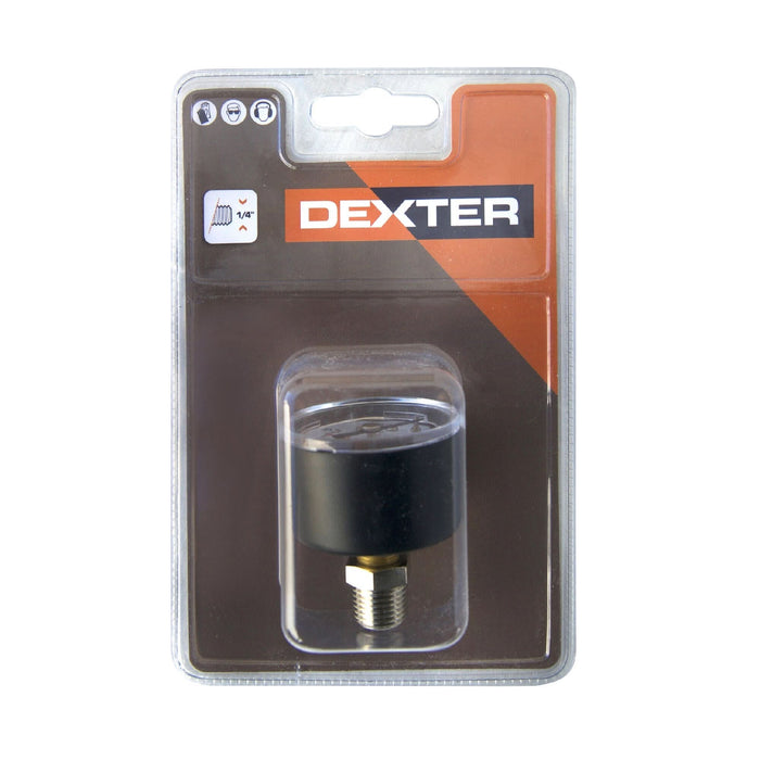 Manometru Dexter, pentru compresor, racord 1/4", Ø 40 mm WALTI