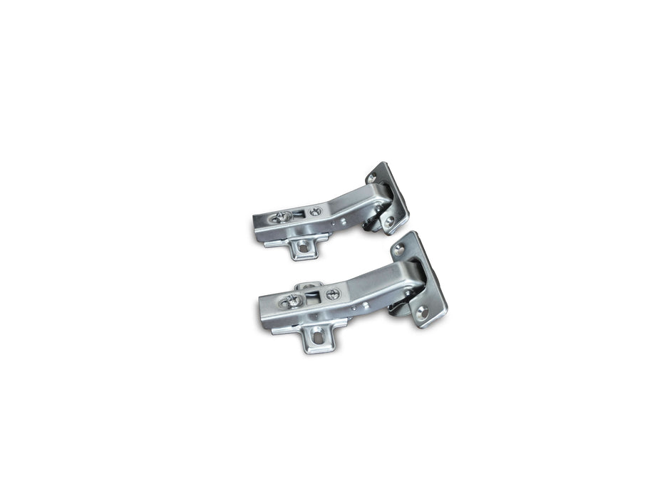 Set 2 balamale, corpuri superioare colt, deschidere 45°, cu amortizor, greutate suportata maxim 8 kg, metalice WALTI
