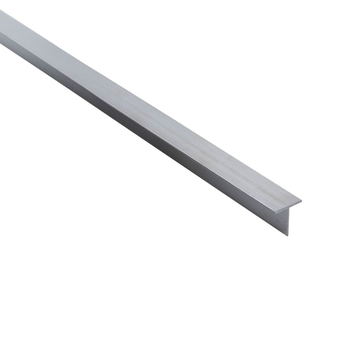 Profil T aluminiu brut, 15 x 15 x 1 mm, L = 1 m WALTI