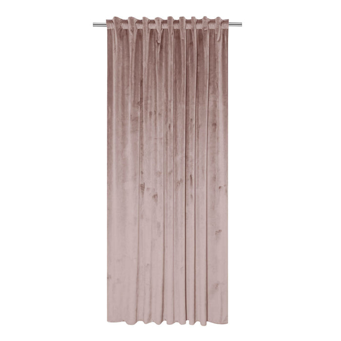 Draperie 200 x 280 cm Inspire Tony Fossil 4, cu rejansa si bride ascunse, bej WALTI