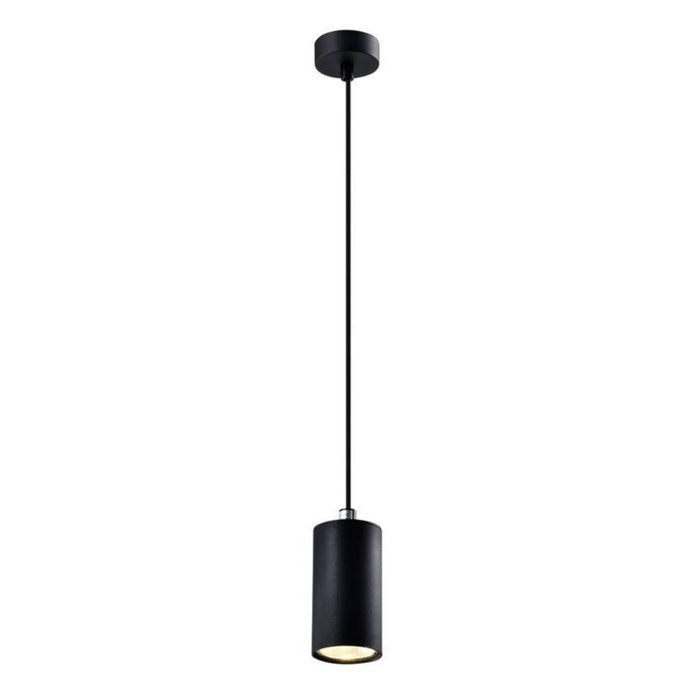 Pendul Tubo, 1 x GU10, 25 W, 10 cm , negru WALTI