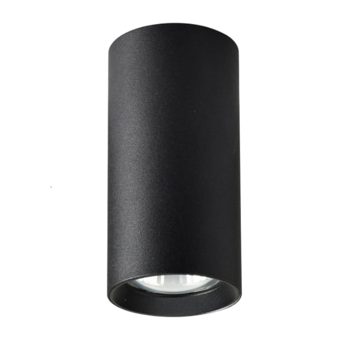 Spot aplicat Manacor, 1 x GU10, 50 W, H 17 cm, negru WALTI