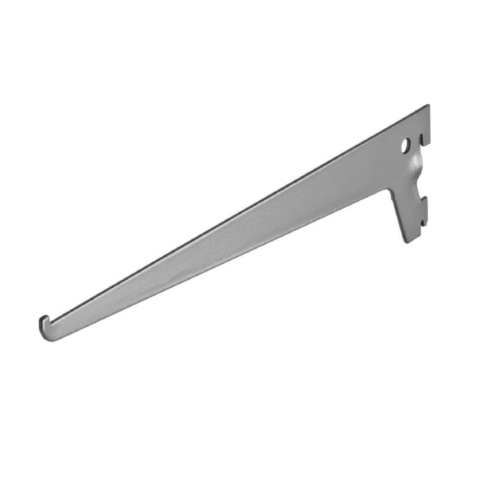 Suport simplu pentru raft pe sina, 300 mm, gri WALTI