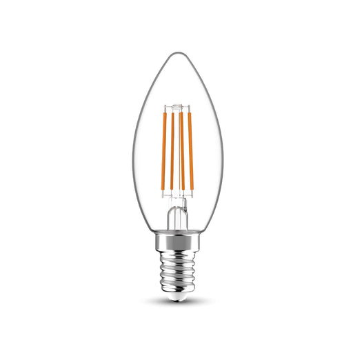 Bec LED Lexman, E14, C35, 5.9 W, alb cald, 2700K, 806lm, filament - WALTI WALTI