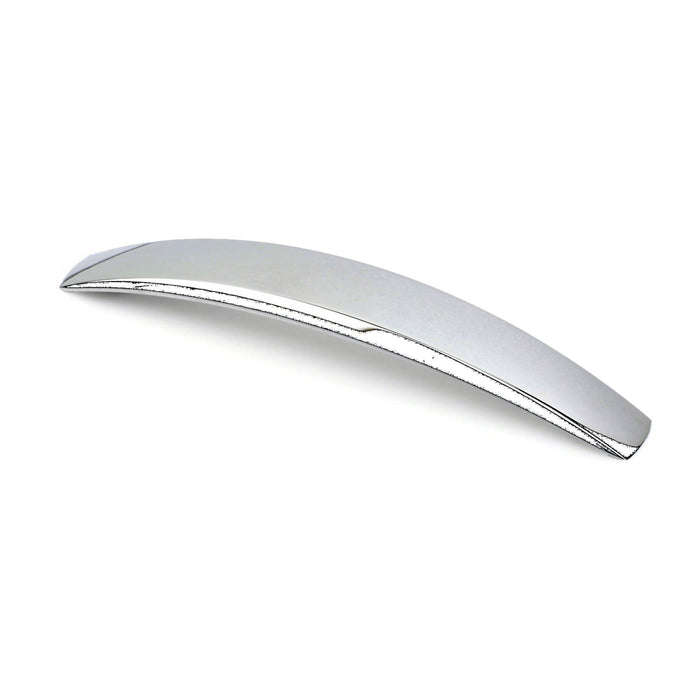 Maner mobila, 160 mm, aluminiu, gri, finisaj lucios WALTI
