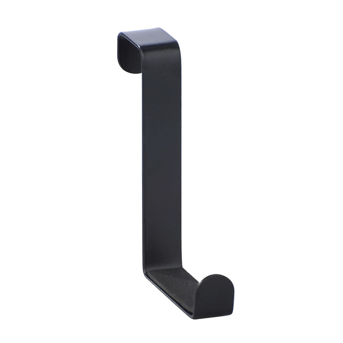 Cuier baie, Hooks,  4 agatatori, din otel, fixare prin agatare, negru mat, set 4 buc WALTI