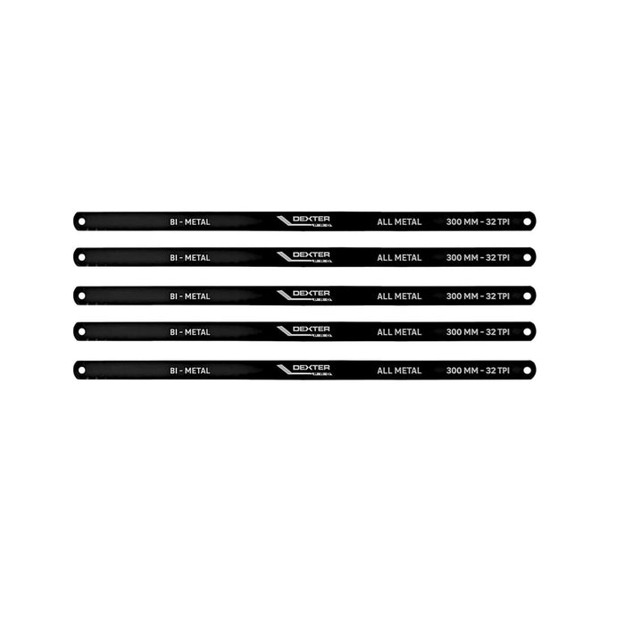 Panze fierastrau, Dexter Pro, pentru metale dure, 32 dinti, 300 mm (set 5 buc) WALTI