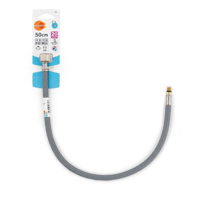 Racord flexibil pentru baterie din metal Equation, L 50 cm, DN6, 3/8" filet M8 - L14, interior - exterior WALTI