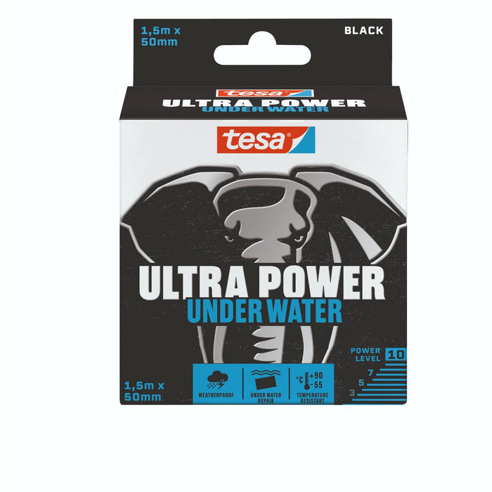 Banda de reparare Tesa Underwater, 50 mm x 1.5 m, negru WALTI