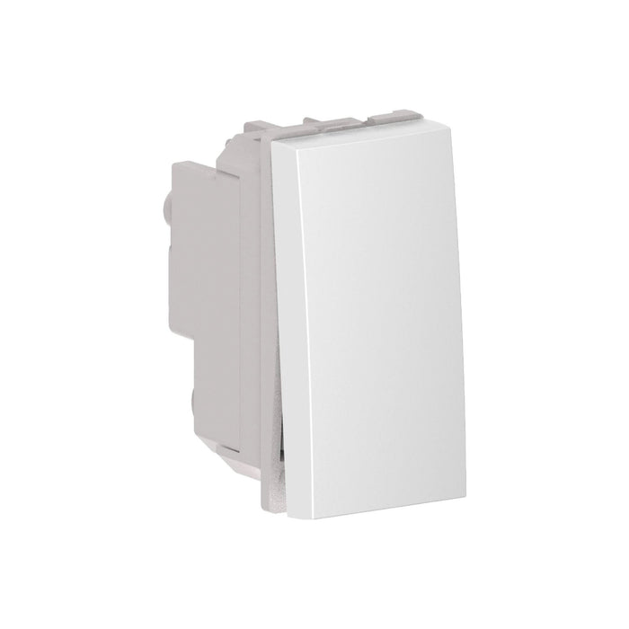 Intrerupator cap scara simplu Himel, modular, IP20, alb WALTI