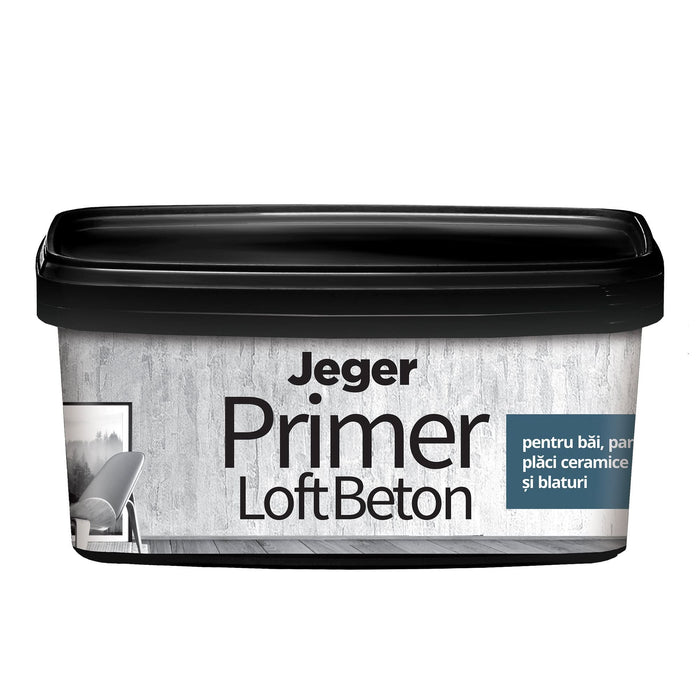 Amorsa Jeger pentru baie, pardoseli, efect Beton, 1L WALTI