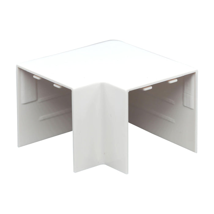 Cot plan pentru canal cablu, 100 x 40 mm, alb (set 2 buc) WALTI