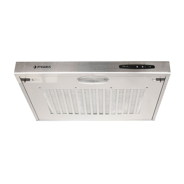 Hota aparenta Pyramis, 60 x 47 x 7.7 cm, 209.7 m³/h, inox WALTI