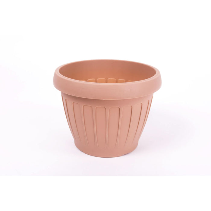 Ghiveci flori Dalia, plastic, Ø 16 cm, maro hazelnut WALTI